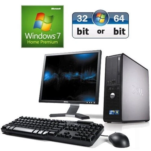 Windows 7 Dell OptiPlex Ordenador Ssf PC De Escritorio Core i3 2nd 4GB 320GB HDD - Imagen 1 de 1