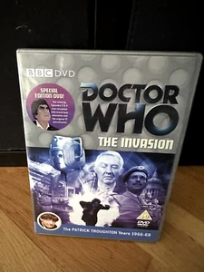 DOCTOR DR WHO THE INVASION BBC DVD UK CYBERMEN PATRICK TROUGHTON ANIMATED - Picture 1 of 2