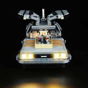 BrickBling Light Kit for LEGO Back to The Future Time Machine 10300 (Standard)
