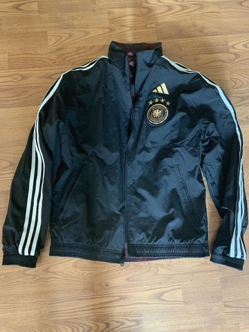 adidas Germany 2022 Anthem Black Reversible Track Jacket Men’s Size: Medium NWT Cover