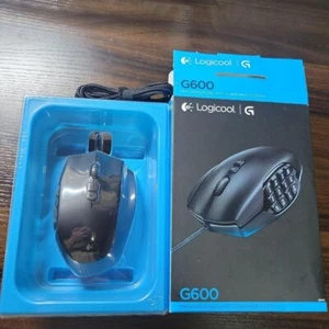 Logitech G600 MMO Gaming Maus 20 Tasten Kabelgebunden USB 8200 DPI Japan Logicool Neu - Bild 1 von 14
