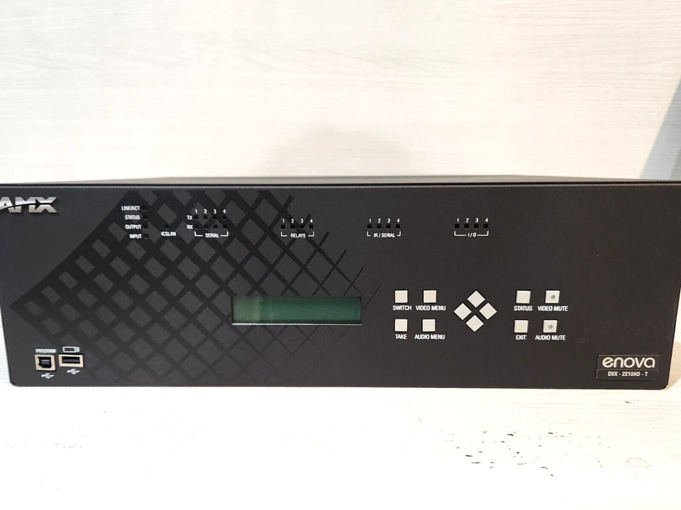 AMX Harmon DVX-2210HD 4x2 Presentation Switcher FG1906-09 75W 70/100V AMP - Image 1 of 4