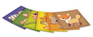 Play Corn 160280 – Card Set Mosaic Little Forest – Craft Kit
