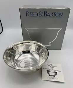 Reed & Barton Paul Revere Silver Plate Bowl 103 with Box 6 1/2" - Picture 1 of 14
