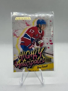 2023-24 Upper Deck Credentials- Highly Anticipated- Pick your Player - Picture 1 of 52