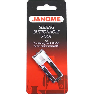 Ножка скользящая петля Janome No200123006 для моделей с колеблющимся крючком - Изображение 1 из 2