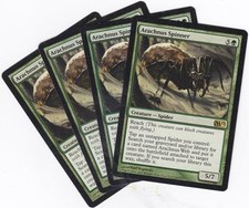MTG: M2012: Arachnus Spinner X 4