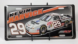 Kevin Harvick Metal License Plate 29 RCR 2002 Goodwrench Service New and Sealed - Picture 1 of 2