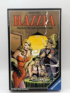 RAVENSBURGER - RAZZIA - STEFAN H. DORRA - VIEL BLUFF, VIEL GELD UND CLEVERE COPS - Bild 1 von 7