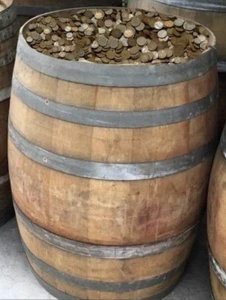 1 POUND WHEAT CENT BAG FROM OLD ESTATE HOARD FOUND IN KENTUCKY WHISKEY BARRELS - Picture 1 of 1