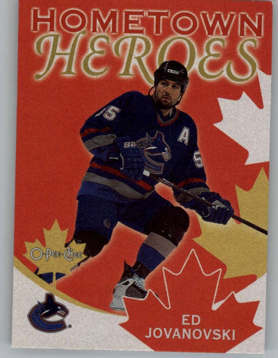 2002-03 O-Pee-Chee Hometown Heroes #HHC2 Ed Jovanovski (ref 162155) - Image 1 of 2