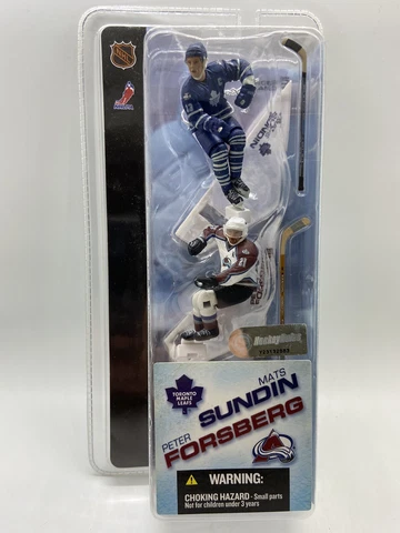 Sundin VS Forsberg Leafs VS Avalanche McFarlane Minis 2 Pack 2004 2.75" Figures Cover