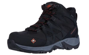 Stivali da lavoro Merrell donna Siren Mid impermeabili punta in lega CSA nero/rosso taglia 11M - Foto 1 di 1