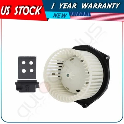 Blower Motor and Resistor HVAC Fit For 1999 2000 2001 2002-2004 Oldsmobile Alero - Image 1 of 4