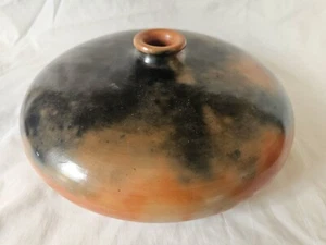 Stunning large burnished studio pottery sculptural vessel form - Picture 1 of 12