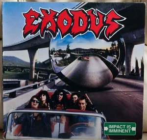 Exodus – Impact Is Imminent LP 1 press rare Capitol Records - Picture 1 of 3