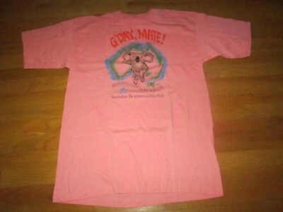 DEADSTOCK Vtg 80s 1988 Australia Centennial Bike Ride Koala Bear T Shirt NEW XL - Image 1 of 4