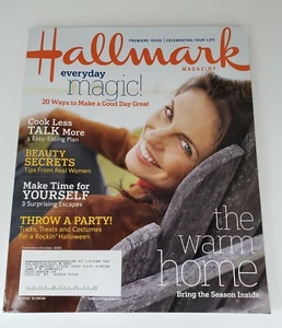 2006 SEPTEMBER/OCTOBER Hallmark Magazine - PREMIER ISSUE - Warm Home - Picture 1 of 6