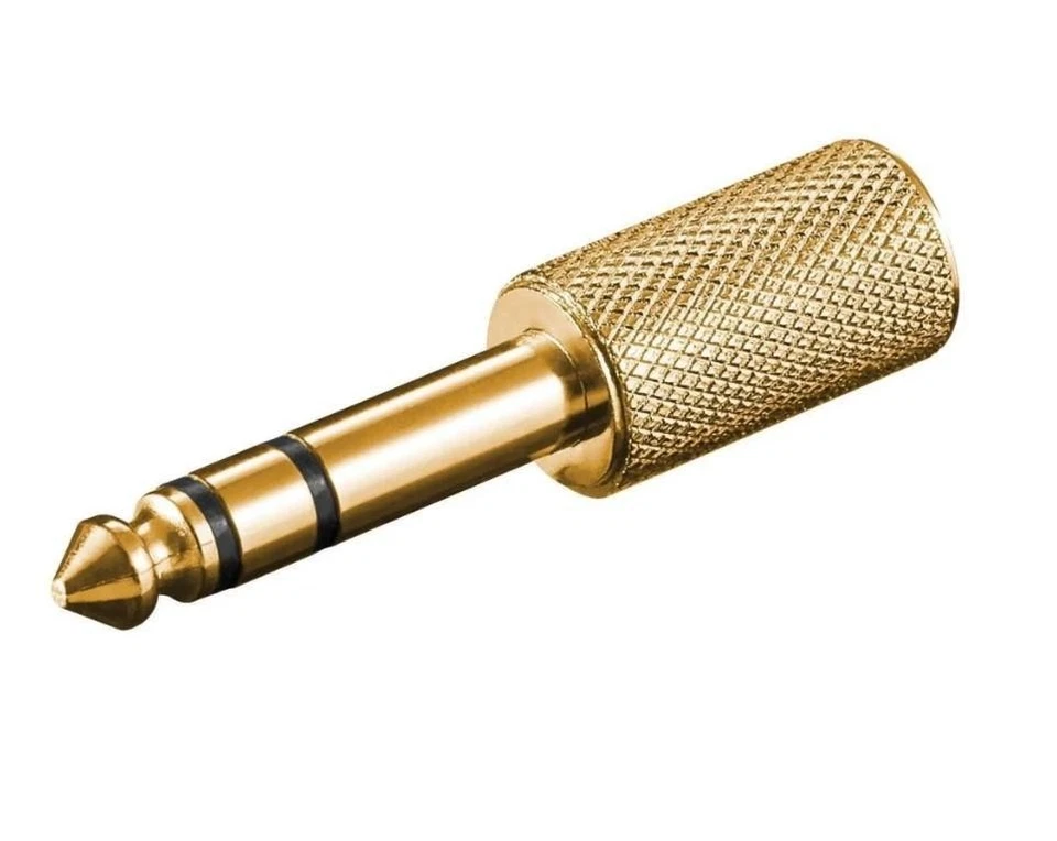 Adattatore audio IC Intracom stereo 6,35mm a 3,5mm metallo - 110627 - Immagine 1 di 1