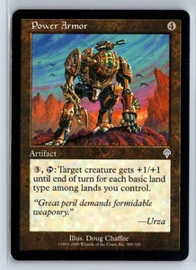 (4x) POWER ARMOR - Invasion – MTG Magic the Gathering Card - Uncommon - Picture 1 of 6