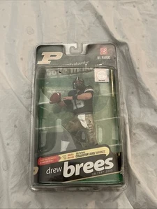Drew Brees Purdue NCAA Action Figure - Picture 1 of 2