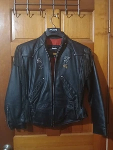 schöne Damen Harley Davidson Lederjacke, Gr. M. made in usa - Bild 1 von 12