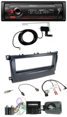 Pioneer DAB USB Lenkrad Bluetooth Autoradio für Ford C-Max Can 07-10 Focus schwa - Bild 1 von 4