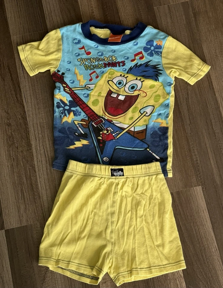 Bob Esponja Rockpants Juvenil Mediano 8 Pijama, Buen Estado Nickelodeon Foto 1 de 2