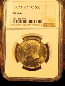 1982-P Kennedy MS66 No "FG" Variety! - Picture 1 of 3