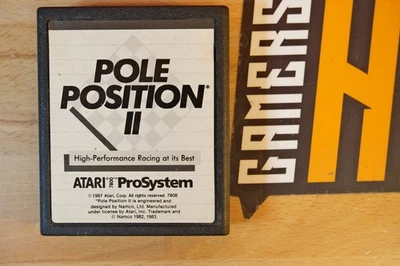 Pole Position II (Atari 7800, 1986) Game ONLY ($1 Shipping Available) - Image 1 of 3