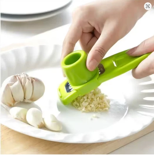 1pc Pack Mini Garlic Grinder Creative Garlic Press Kitchen Garlic Mash Manual Ga - Image 1 of 1