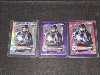 2025 Topps WWE Chrome Uncle Howdy Color Lot - Image 1 of 3