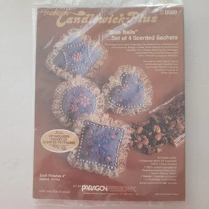 Blue Bells Candlewick Sachets Kit 0560 Paragon Needlecrafts - Picture 1 of 2