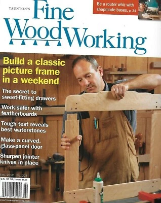 Fine Woodworking Magazine Classic Picture Weekend Frame Build Glass Panel Door . Foto 1 de 4