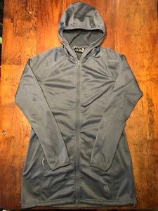 CHAQUETA CON CAPUCHA PARA MUJER MOUNTAIN HARDWEAR DE LANA TALLA GRANDE ~ GRIS - Imagen 1 de 12