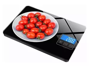 Digital Kitchen Scale15kg Precision Accuracy Scales Made of Tempered Glass Anti- - Picture 1 of 6