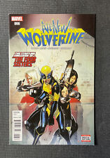 All New Wolverine #6 NM Marvel 2016 1st Cover Appearance of Gabby