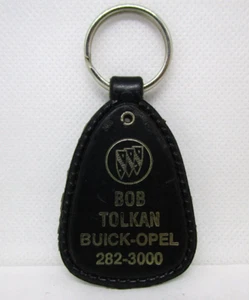 Vintage Keychain Bob Tolkan Buick Opel Keyring Fob Car Dealer Milwaukee - Picture 1 of 2