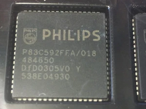 PHILIPS P83C592FFA/018 PLCC68 8-bit microcontroller (10 PCS) - Picture 1 of 3