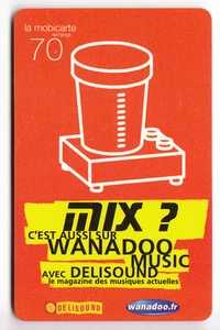FRANCE MOBICARTE TELECARTE / PHONECARD .. PU174 70F WANADOO 3 MIX UT/TBE C.70€ - Imagen 1 de 1