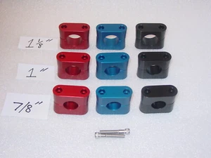 Cook Bros 7/8 1" 1 1/8 22.2mm 25.4mm 28.6mm Seat Post Clamp GT Hutch Anodized - Picture 1 of 7