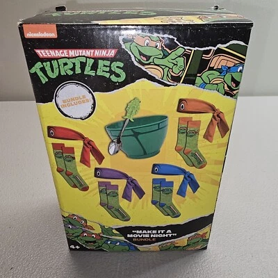 Teenage Mutant Ninja Turtles "Make It A Movie Night" Paquete NUEVO Caja Abierta VER Foto 1 de 4