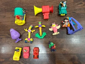 VTG Lot McDonalds Toys Fry Benders Pull Back Birdie Astrosniks Cars Happy Meal - Picture 1 of 12