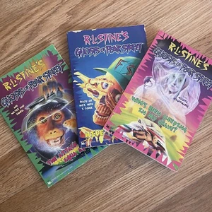 Ghosts Of Fear Street Lot R.L. Stine First Editions Lot Of 3 Halloween Spooky 90 - Bild 1 von 2