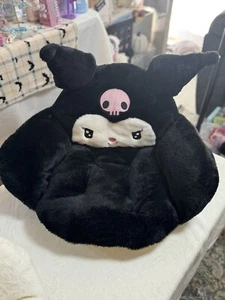 Sanrio Hello Kitty Plush Seat Cushion - Kuromi - Picture 1 of 5