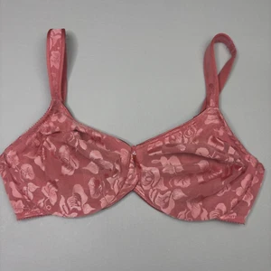Wacoal Awareness Bra 36D Underwire Salmon Unlined 85567 Full Coverage - Picture 1 of 8