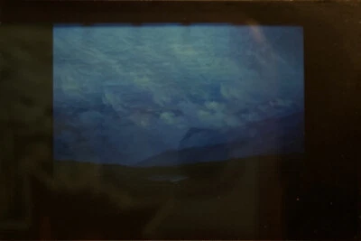 Diapositiva de 35 mm de arte romántico alemán Casper Friedrich "nubes dibujadas" Foto 1 de 3