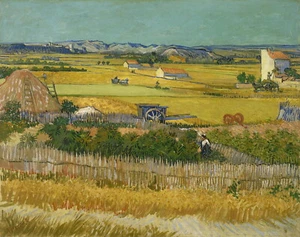 VINCENT VAN GOGH Poster or Canvas Print "The Harvest" - Picture 1 of 1
