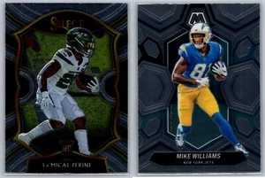 2020/2024 Panini Select/Mosaic New York Jets Team NFL Football (2) Card Lot - Bild 1 von 3