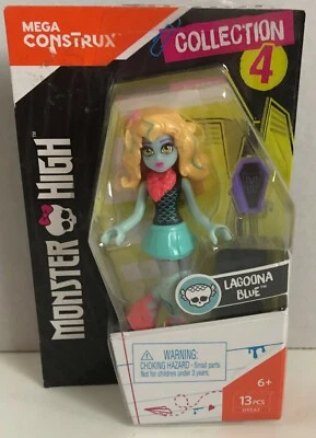 Mega Construx Monster High Lagoona Blue Figure Collection 4 - Image 1 of 2